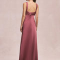 Draped Empire V-Neck Bridesmaid Dress Morilee
