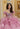 Sequined Patterned Glitter Net Quinceañera Dress with Organza Flounces Morilee