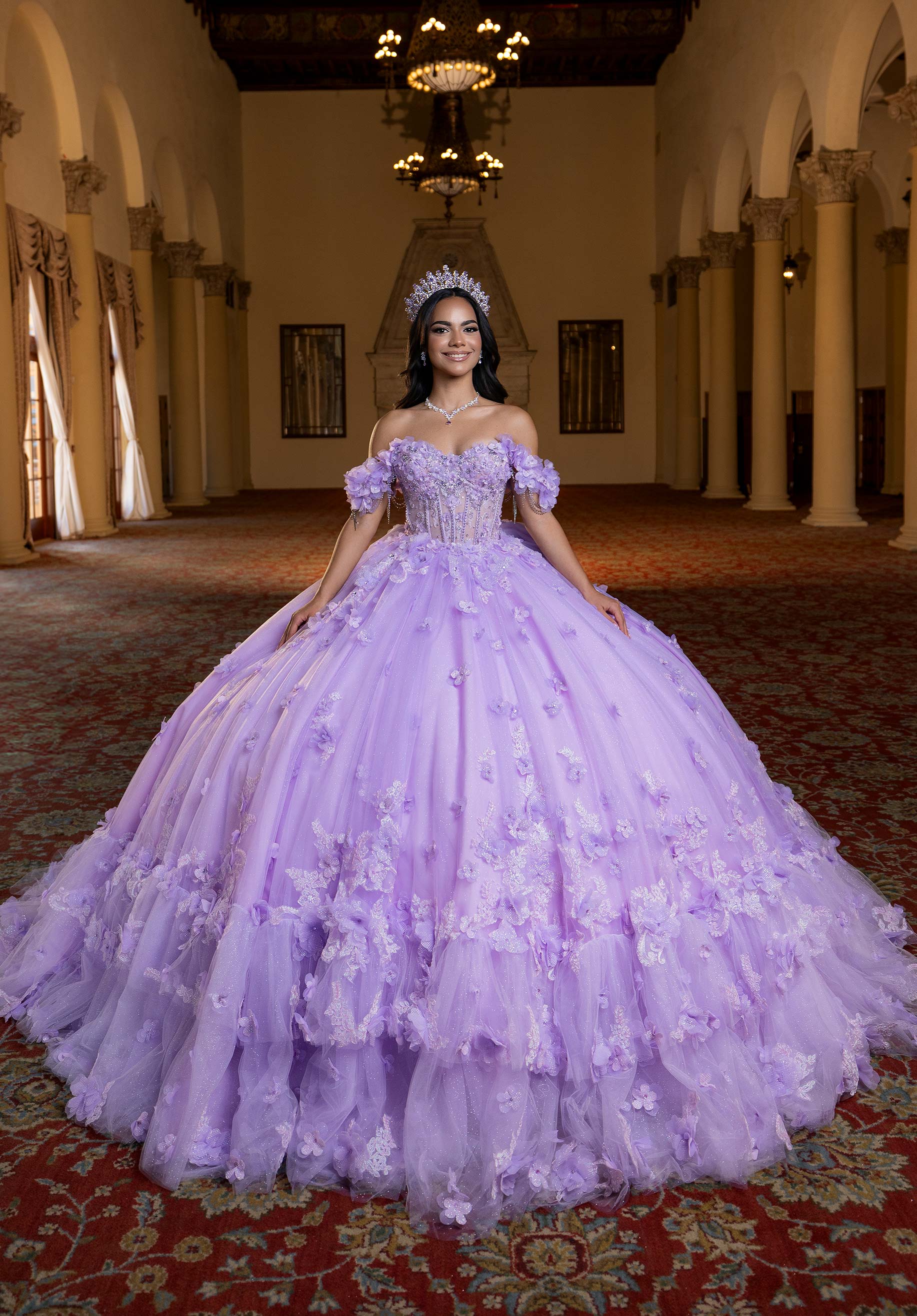 Blanca Quinceañera Dress