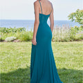 Jersey Fit and Flare Prom Dress with Lace Bodice Morilee
