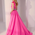V-Neck Taffeta A-Line Party Dress Morilee