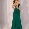 Embroidered Bustier Chiffon Party Dress Morilee