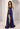 Halter Cowl Neck Allover Sequin Party Dress with Skirt Slit