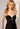 Boned Sequin Beaded Bodice on Draped Foiled Jersey Party Dress