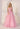 Sheer Beaded Lace Cat Eye Bodice on Tiered Glitter Tulle Party Dress