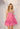 Basque Waist Bubble Skirt Taffeta Mini Dress with Bows
