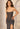 Chunky Crystal Beaded Sheer Corset Party Dress