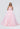Chantilly Lace Peek-A-Boo Basque Waist Taffeta Party Dress