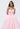 Chantilly Lace Peek-A-Boo Basque Waist Taffeta Party Dress
