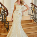 Mermaid Brocade Evening Gown Morilee