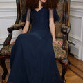 Chiffon Evening Gown with Beaded Embroidery Morilee