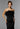 Crepe Sheath Evening Gown with Feathered Neckline Morilee