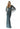 Slim Allover Beaded Evening Gown with Detachable Capelet Morilee
