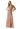 Draped Metallic Knit A-line Evening Gown Morilee