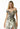 Metallic Jacquard Gown with Front Drape Morilee