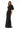 Stretch Crepe Evening Gown with Asymmetric Neckline and 3D Flowers Morilee