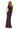 One Shoulder Fit and Flare Evening Gown in Stretch Crepe Morilee