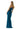 One Shoulder Fit and Flare Evening Gown in Stretch Crepe Morilee