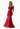 Beaded Lace Larissa Satin Evening Gown with Cuffed Neckline Morilee