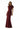 Crepe Sheath Evening Gown with Beaded Shoulder Bow Morilee