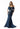 Larissa Satin Fit and Flare Evening Gown with Jeweled Beaded Embroidery Morilee