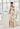 Metallic Brocade Evening Gown with Abstract Floral Print Morilee