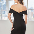 Allover Embroidered Beaded Net Evening Gown with Detachable Train Morilee