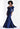 Taffeta Mermaid Evening Gown with Rosette Sleeves Morilee