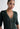 Beaded V-Neck Scuba Knit Evening Gown Morilee