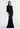 Fit and Flare Scuba Knit Evening Gown with Ruffle Sleeves Morilee