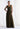 Draped V-Neck Stretch Mesh A-Line Evening Gown Morilee