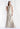 Metallic Brocade Fit and Flare Evening Gown with Ruffle Draped Back Morilee