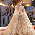 Light Up Floral Patterned Glitter Cape Madeline Gardner