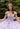 Three-Dimensional Floral Quinceañera Dress with Flounced Overskirt