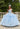 Three-Dimensional Floral Quinceañera Dress with Flounced Overskirt