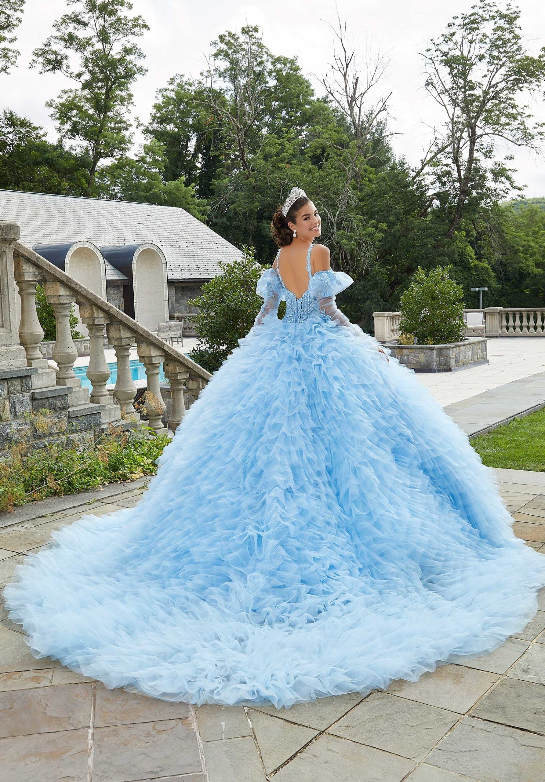 Ruffle Tulle Overskirt Madeline Gardner