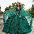 Glitter Cape with Butterflies Madeline Gardner