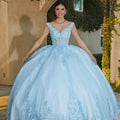 Floral Lace Quinceañera Dress with Crystal Beading Morilee