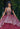 Patterned Glitter Quinceanera Dress with Flounced Skirt Overlay Morilee