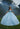 Crystal Beaded Lace Sheer Bodice Quinceañera Dress Morilee