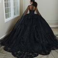 Crystal and Diamanté Beaded Quinceañera Dress with Alençon Lace Appliqués Morilee