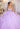 Crystal Beaded Sheer Corset Quinceañera Dress Large Rosette Morilee