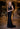 Plunging Shiny Jersey Fit and Flare Prom Dress