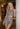 Three-Piece Checkered Print Sequin Prom Dress