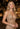 Patterned Glitter Tulle V-Neck and V-Back Prom Dress