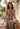 Leopard Print Halter Neck A-line Prim Dress with Beaded Details