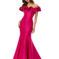 Stretch Taffeta Fit to Flare Gown Morilee