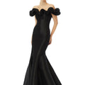 Stretch Taffeta Fit to Flare Gown Morilee