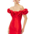 Stretch Taffeta Fit to Flare Gown Morilee