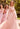Sheer Draped Glitter Tulle Ball Gown with Floral Bow Morilee